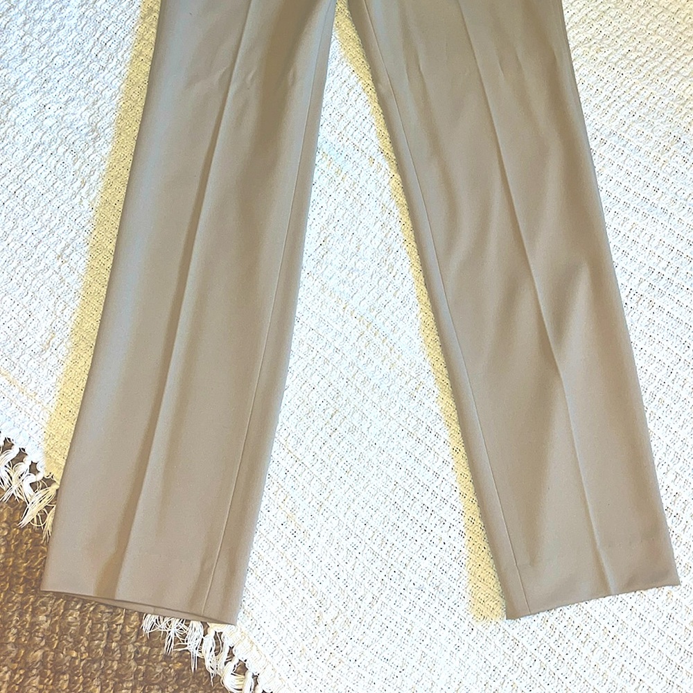 🚫Sold VTG Givenchy Sport Tan beige Hi Rise Knit Pant Sz 8 vintage deadstock w/ta - Picture 4 of 14